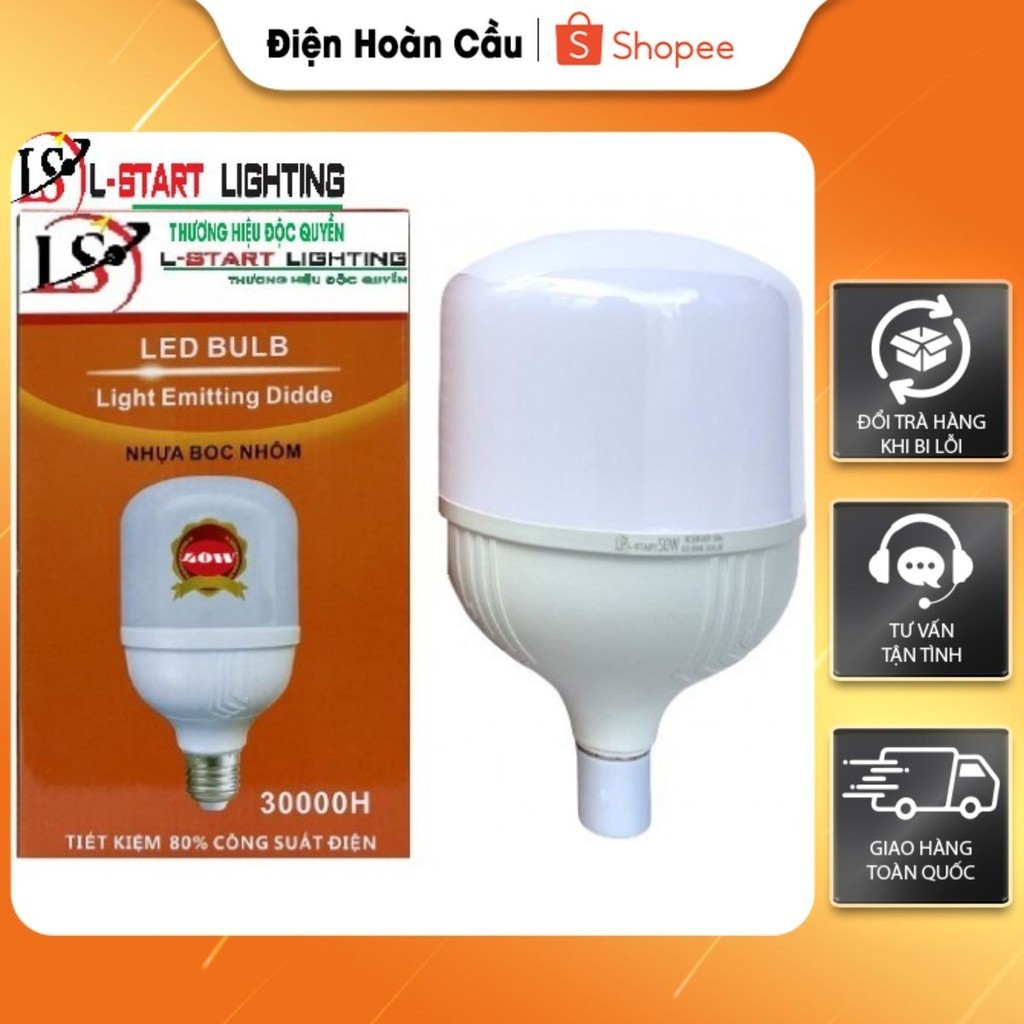 ĐÈN BULB TRỤ LSTART 30W, 40W, 50W