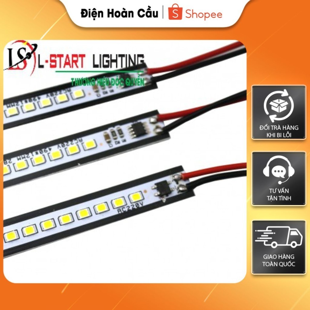 LED THANH ĐÔI 220V 1M, 0.5M