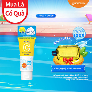 Sữa rửa mặt melano cc deep clear enzyme face wash 130g