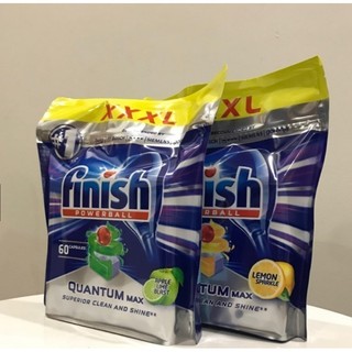 Viên rửa bát Finish Quantum gói 60 viên