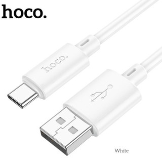 Dây sạc Type C Hoco sạc nhanh 3A cáp nhựa PVC siêu bền dành cho các dòng máy Android