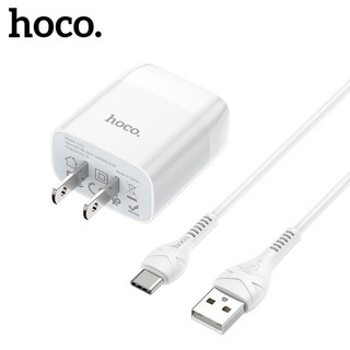 Bộ sạc nhanh TypeC Hoco hỗ trợ sạc 2.1A dành cho các dòng điện thoại Android sử dụng cổng TypeC