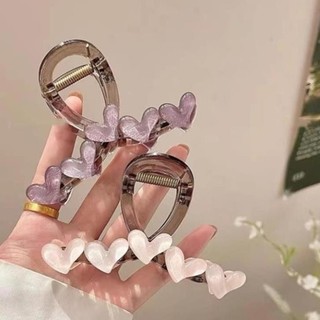 Combo 3 chiếc Kẹp tóc hình trái tim phiên bản Hàn Quốc