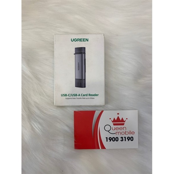 USB-C and USB A to TF/SD Card Reader Mã hàng(50706)