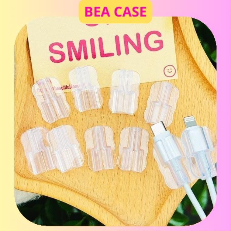 Phụ kiện bảo vệ 2 đầu cáp sạc cho iphone đơn giản tinh tế BEA CASE