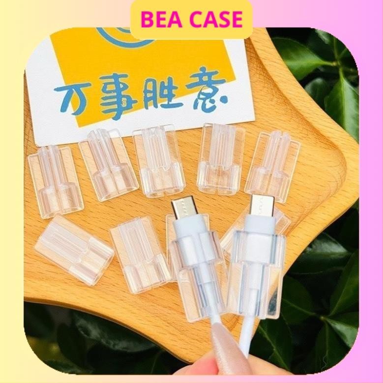 Phụ kiện bảo vệ 2 đầu cáp sạc cho iphone BEA CASE