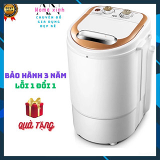 siêu khuyến mãi -  Máy giặt mini có tia UV khử khuẩn giặt 6kg đồ siêu bền chính hãng cho gia đình, sinh viên AN HOME XIN