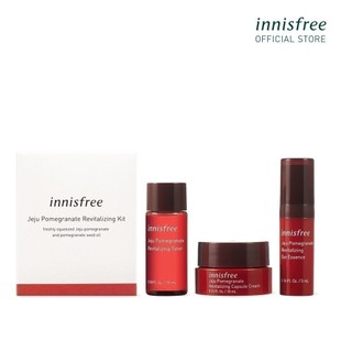 (Quà tặng) Bộ chống oxy hóa lựu innisfree Jeju Pomegranate Revitalizing Capsule Set