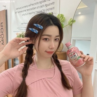 🌸🌸Kẹp Tóc Nữ Nơ Ngọc Trai Kẹp Tóc Denim