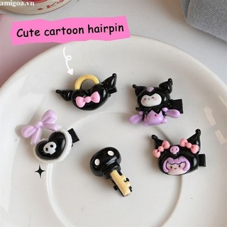 🌸🌸Sanrio Kẹp Tóc mini Hình Kuromi Ngọt Ngào
