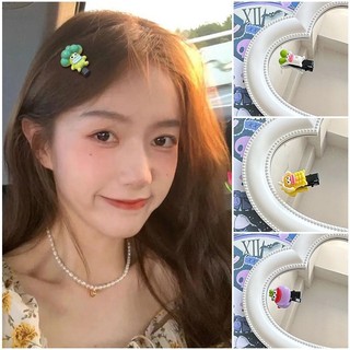 🌸🌸Sáng Tạo Miệng Lớn Tóc Hình Rau Kẹp Tóc Curte Hoạt Hình Nổ Kẹp Tóc Màu Kẹo Kẹp Tóc Phụ Kiện Thời Trang