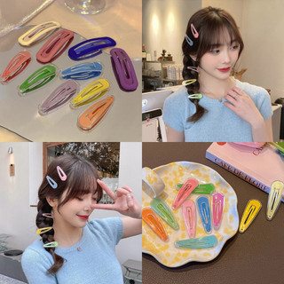 🌸🌸kẹp tóc hình giọt nước màu kẹo sáng tạo