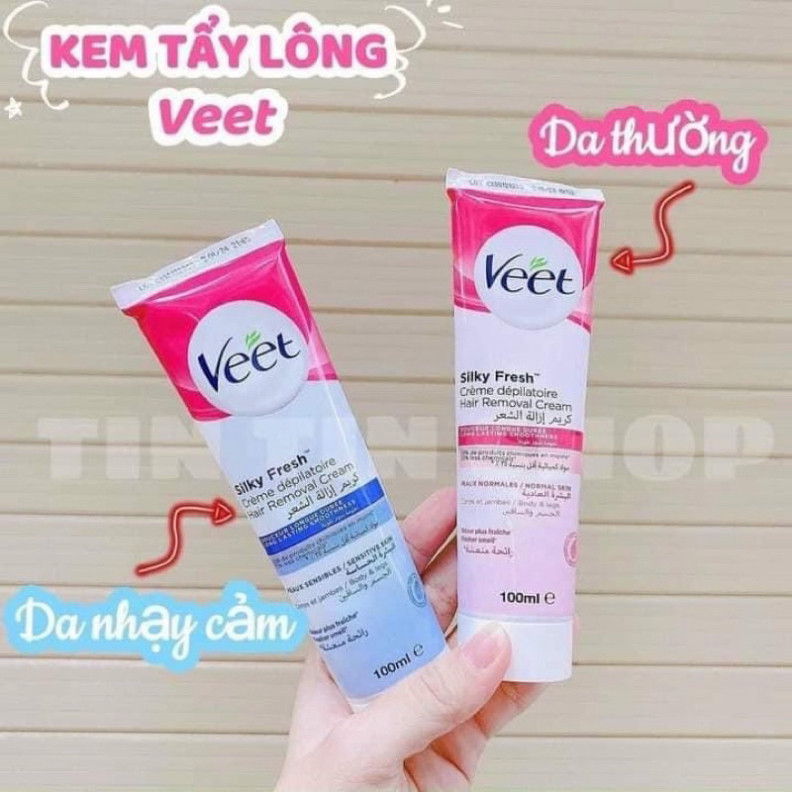 Kem Tẩy Lông Veet 100ml Chính Hãng