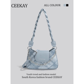  Túi Xách Nữ CEEKAY Chính Hãng - Túi Ceekay Da Hoạ Tiết Lưới Quai Xách Móc Hoa Sang Chảnh Nữ Tính Hàng Quảng Châu 
