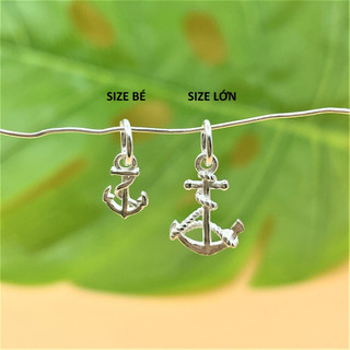 Charm bạc móc treo hình mỏ neo - charm bạc 925 - mã cb340