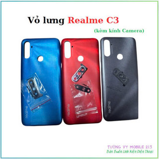 vỏ lưng Realme c3,c3i,thay thế mới