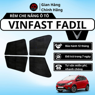 Rèm che nắng ô tô vinfast fadil, rèm nam châm ô tô che nắng chống tia uv, tránh quá nhiệt, chuẩn form, ad auto