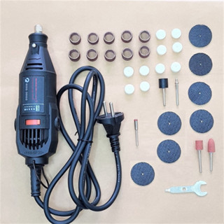 [Hỏa tốc HCM] MÁY MÀI MINI xách tay rất mạnh KÈM 32 ĐẦU KHOAN CẮT MÀI