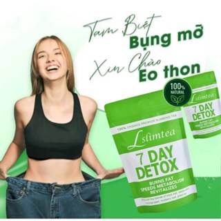 Detox Trà giảm cân LSLIMTEA lấy lại vóc dáng sau 14 ngày giảm cân an toàn hiệu quả