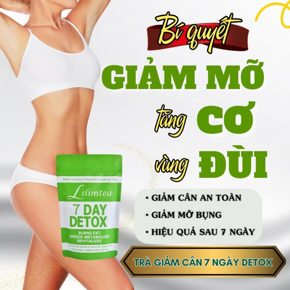 Detox Trà giảm cân LSLIMTEA lấy lại vóc dáng sau 14 ngày giảm cân an toàn hiệu quả