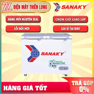 VH-2599A4K - Tủ Đông Sanaky Inverter 208 lít VH-2599A4K - Công nghệ inverter tiết kiệm hơn 50% điện năng
