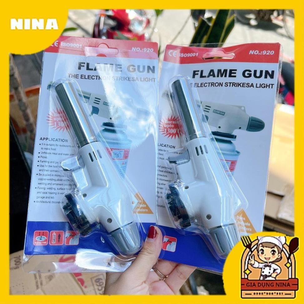 Đầu khò gas, đèn khò ga [ HÀNG LOẠI 1 ]có mồi lửa sử dụng cho bình gas mini