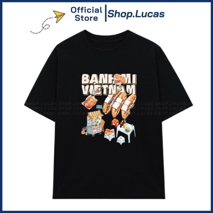 AP Áo Thun Bánh Mì Việt Nam Đặc Sắc Ẩm Thực Vietnam Unisex Nam Nữ Cotton UT