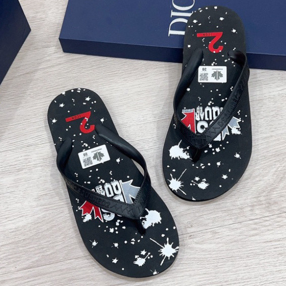 Sản Phẩm  Dép Tông Nam GC - DSQ2 - DG - ICON xỏ ngón cực chất - Tông GC Lên Chân Chuẩn Fom Siêu Hót