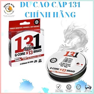 Dù Câu Cá Cao Cấp Sunfix 131 Chính Hãng Mỹ , Chống Nước , Sờn  , Xước , Chìm Lửng , Phù Hợp Mọi Cách Đánh