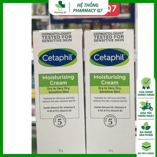 ✅ CHÍNH HÃNG-Kem Dưỡng Ẩm Làm Mềm Mịn Da Cetaphil Moiturizing-cream Face and body 50g