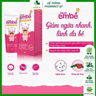 Kem Em Bé Plus - Kem bôi da thảo dược giảm ngứa nhanh cho bé khi bị rôm sảy, hăm da, muỗi đốt MEDSTAND