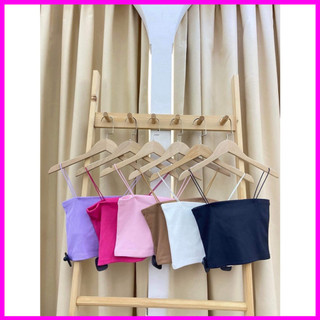 Áo 2 dây ống bún, áo 2 dây croptop ôm sợi bún,