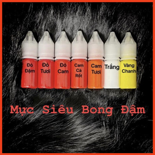 Mực phun xăm siêu bong đậm 10 ml