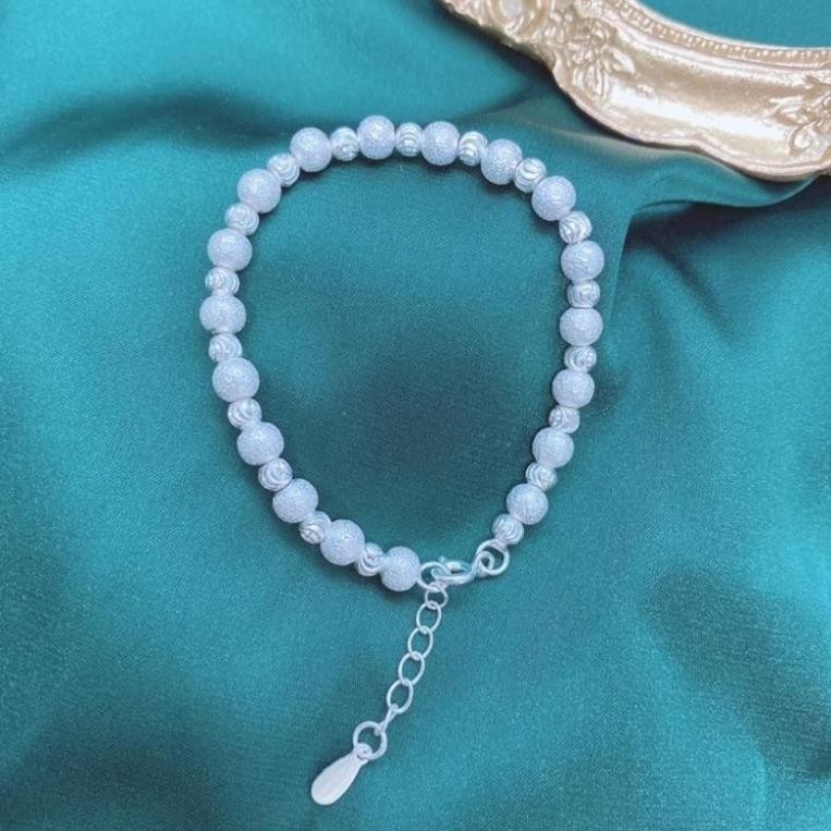 Lắc Tay Bi Cát BạcTa sáng đẹp -  KIM KIM HƯNG STORE