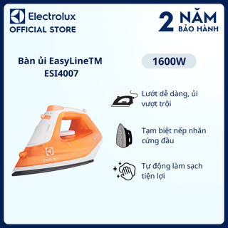 Bàn ủi Electrolux EasyLineTM - ESI4007-Lướt dễ dàng, tạm biệt nếp nhăn cứng đầu