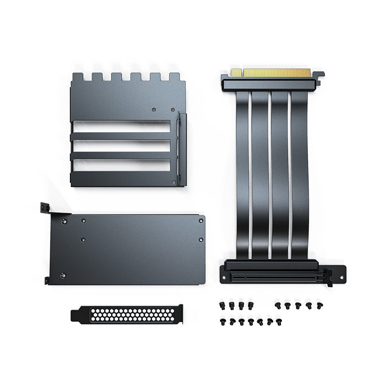 Bộ dựng card Montech VGM Vertical GPU Mounting Kit With PCI-E 4.0 Riser ( đen có ship hỏa tốc)