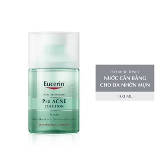 Nước Cân Bằng Eucerin Acne-Prone Skin Pro Acne Solution Toner 100ml