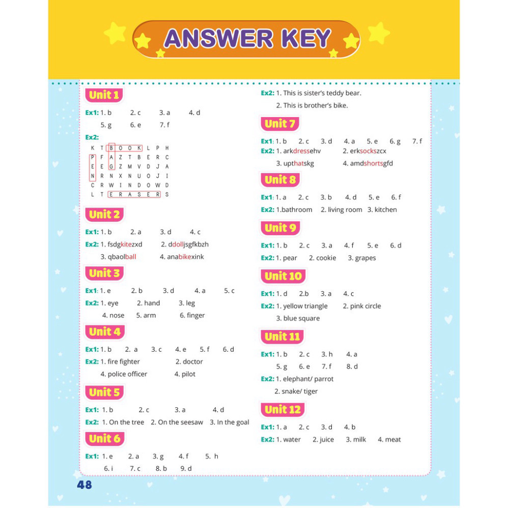 Sách Luyện viết chữ nhớ từ vựng – English Writing Family & Friend 2 - MGB