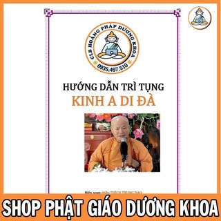 Sổ tay kinh a di đà - thích trung đạo