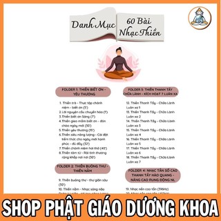 TN13 - Thẻ Nhớ 8G Chép 60 BÀI NHẠC THIỀN BIẾT ƠN, THIỀN BUÔNG THƯ, THIỀN THANH TẨY CHỮA LÀNH BỆNH