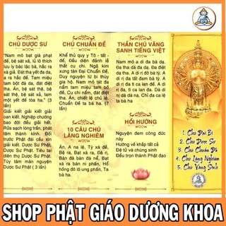 TO53 - Tờ 5 BÀI CHÚ CĂN BẢN CHO PHẬT TỬ TẠI GIA HÀNH TRÌ