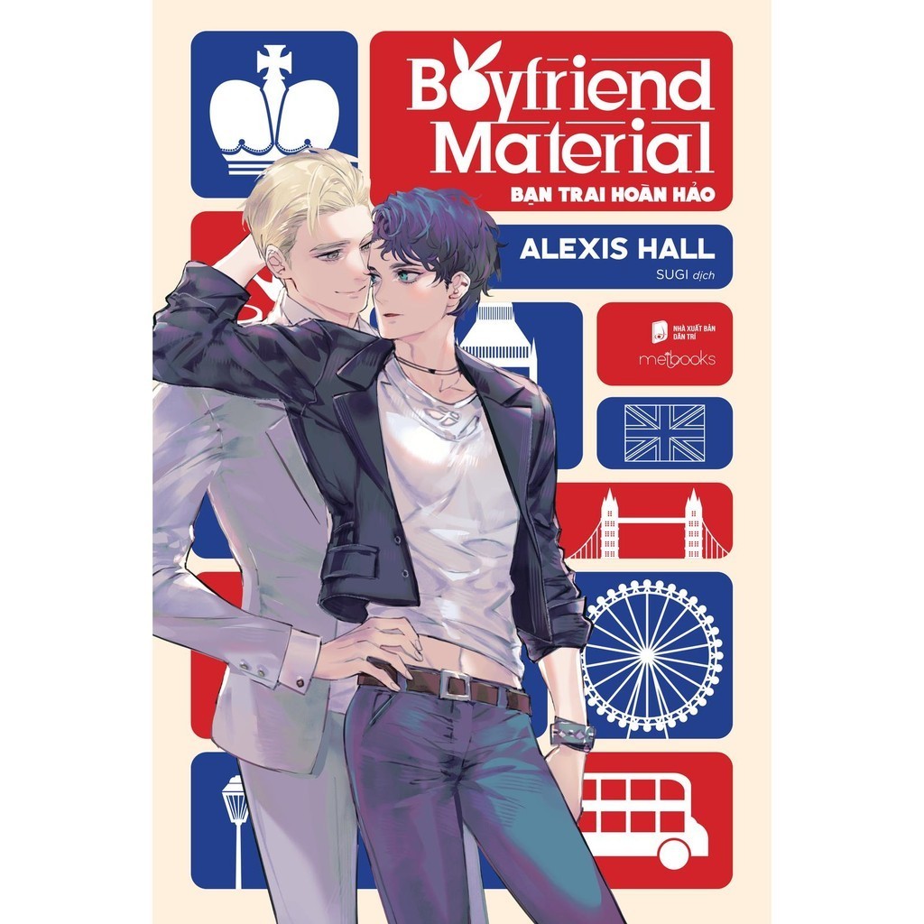 Sách Boyfriend Material - Bạn Trai Hoàn Hảo - Bản Quyền