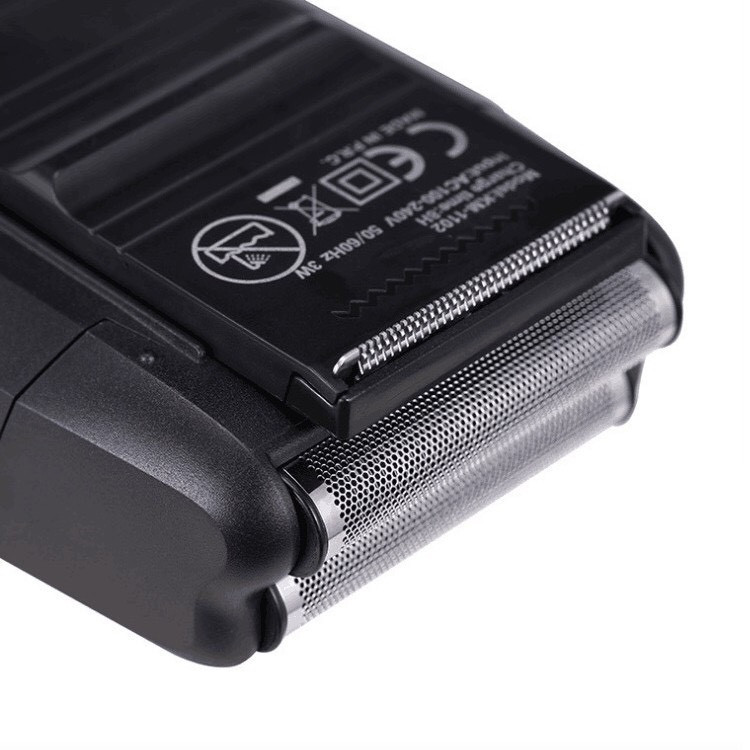 Máy cạo râu nam lưỡi kép Máy cạo râu khô Kemei KM-1102