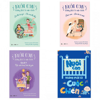 Sách - Combo nuôi con không phải cuộc chiến bộ 4 cuốn ( lẻ tùy chọn )