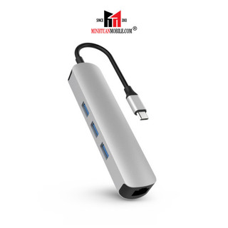 Cổng chuyển đổi hyperdrive 6 in 1 type c 4k hdmi - hd233b
