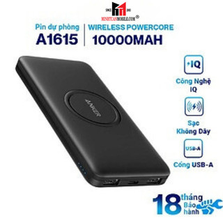 Sạc dự phòng không dây Anker 10.000mah - A1615