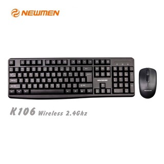 Bộ bàn phím chuột không dây newmen k106