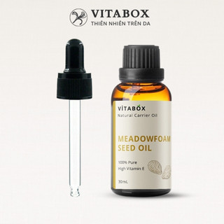 Dầu Hạt Meadowfoam VITABOX - 100% thiên nhiên nguyên chất - pure natural carrier oil