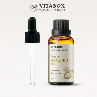 Dầu Hạt Phỉ (Dầu Hazelnut) hữu cơ ép lạnh VITABOX - 100% thiên nhiên nguyên chất - pure natural carrier oil