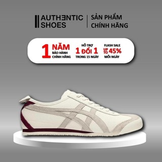 | AUTHENTIC | Giày Onitsuka Tiger Mexico 66 Cream White Red '1183B039-100' ❤ Foot Locker ❤
